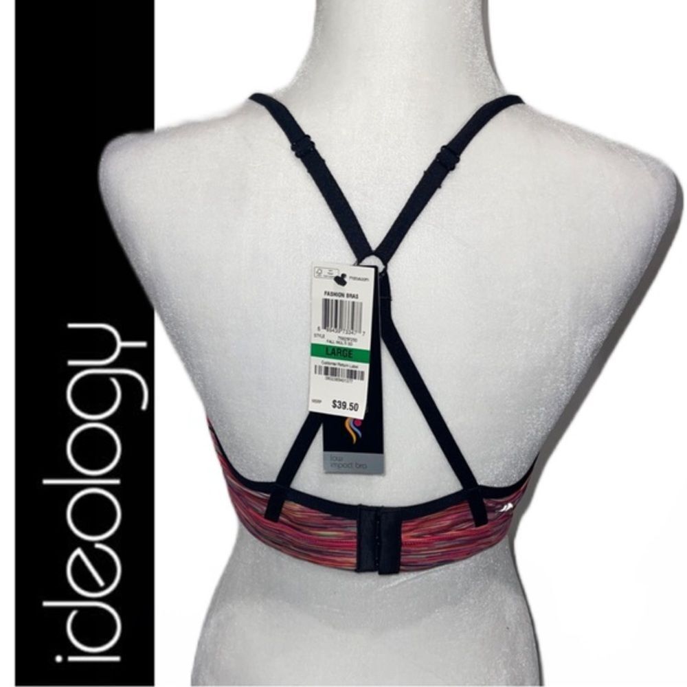 Ideology Women’s Low Impact Fall Multi SD Sports Bra - Size Large - Picture 2 of 2